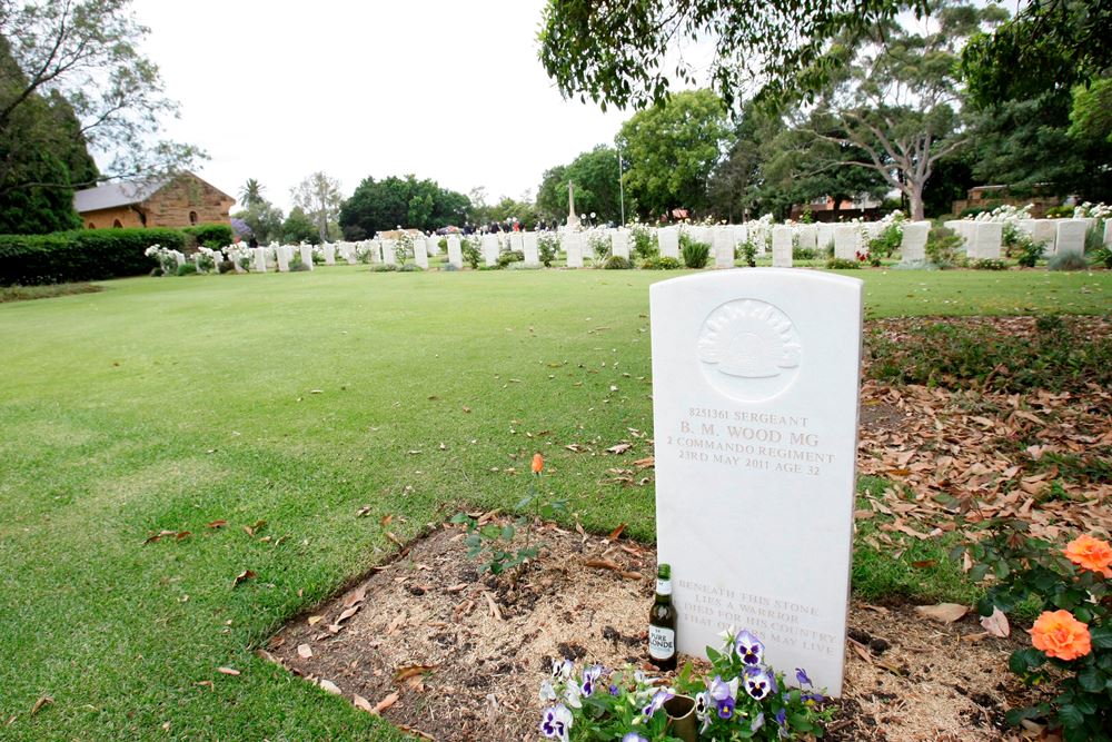 Australisch Oorlogsgraf Sydney War Cemetery Rookwood TracesOfWar.nl