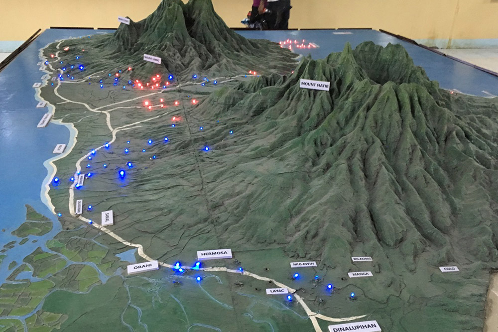 Marker Bataan Death March "KM 100" Angeles