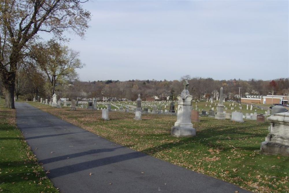 American War Grave Saint James Cemetery Haverhill