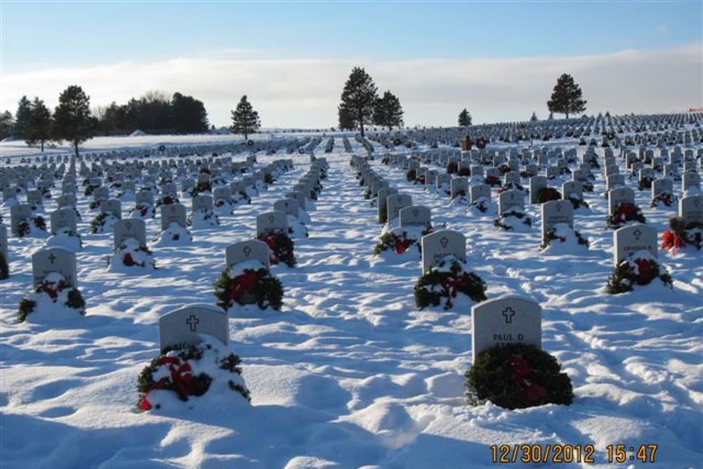 American War Graves North Dakota Veterans Cemetery Mandan