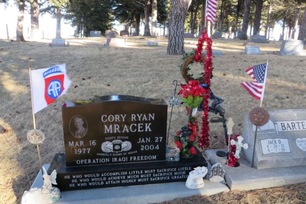 American War Grave Gordon Cemetery Gordon
