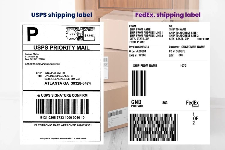 The ONLY Free Shipping Label Template You'll Ever Need TrackPOD