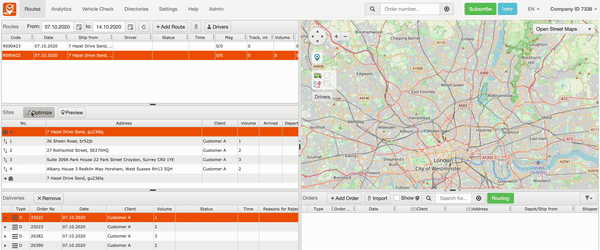 How to optimize your route TrackPOD