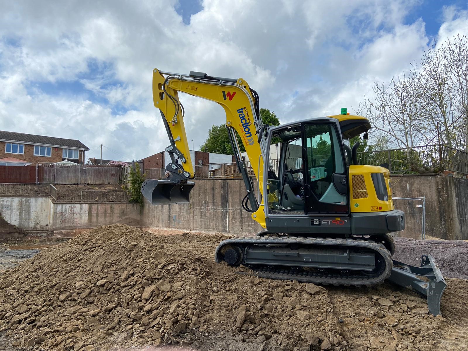 Traction Equipment Mini Excavator 9 Ton