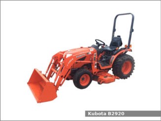 Kubota B2920 compact utility tractor: review and specs - Tractor Specs