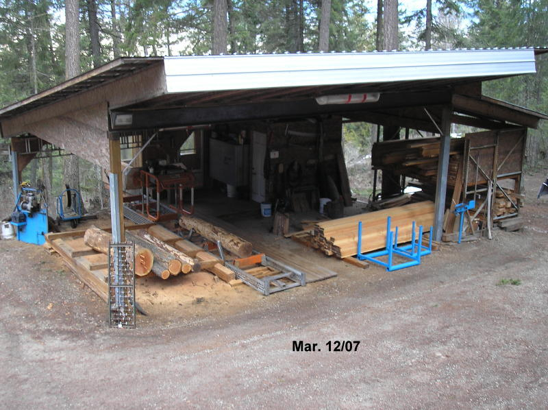 Sawmills, sawmill buildings, drying sheds, and kilns... show your