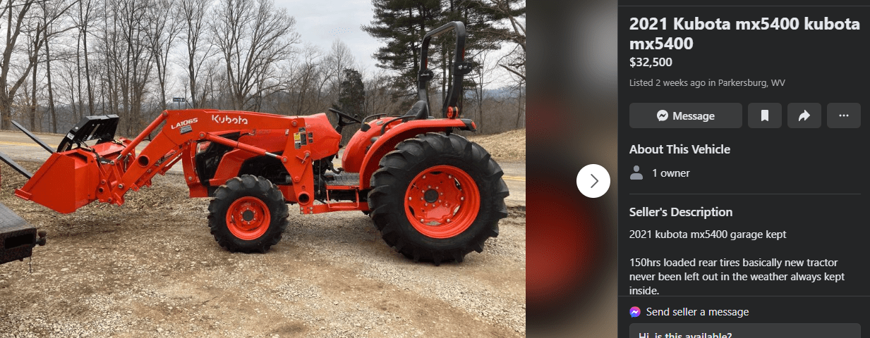 2020 MX5400 Kubota PRICING | Page 3 - TractorByNet