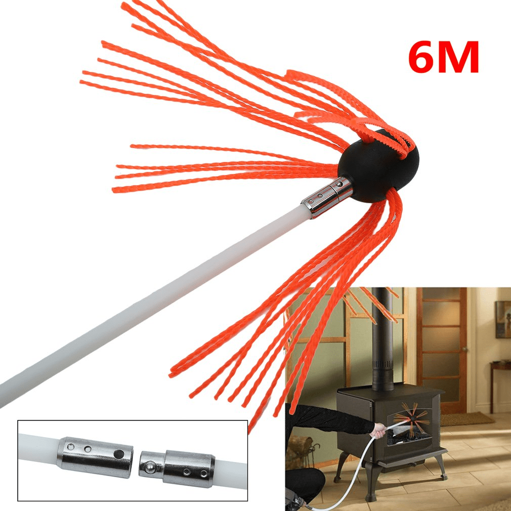 Chimney cleaning Kit.. You must have if you are old than 50...👍👍