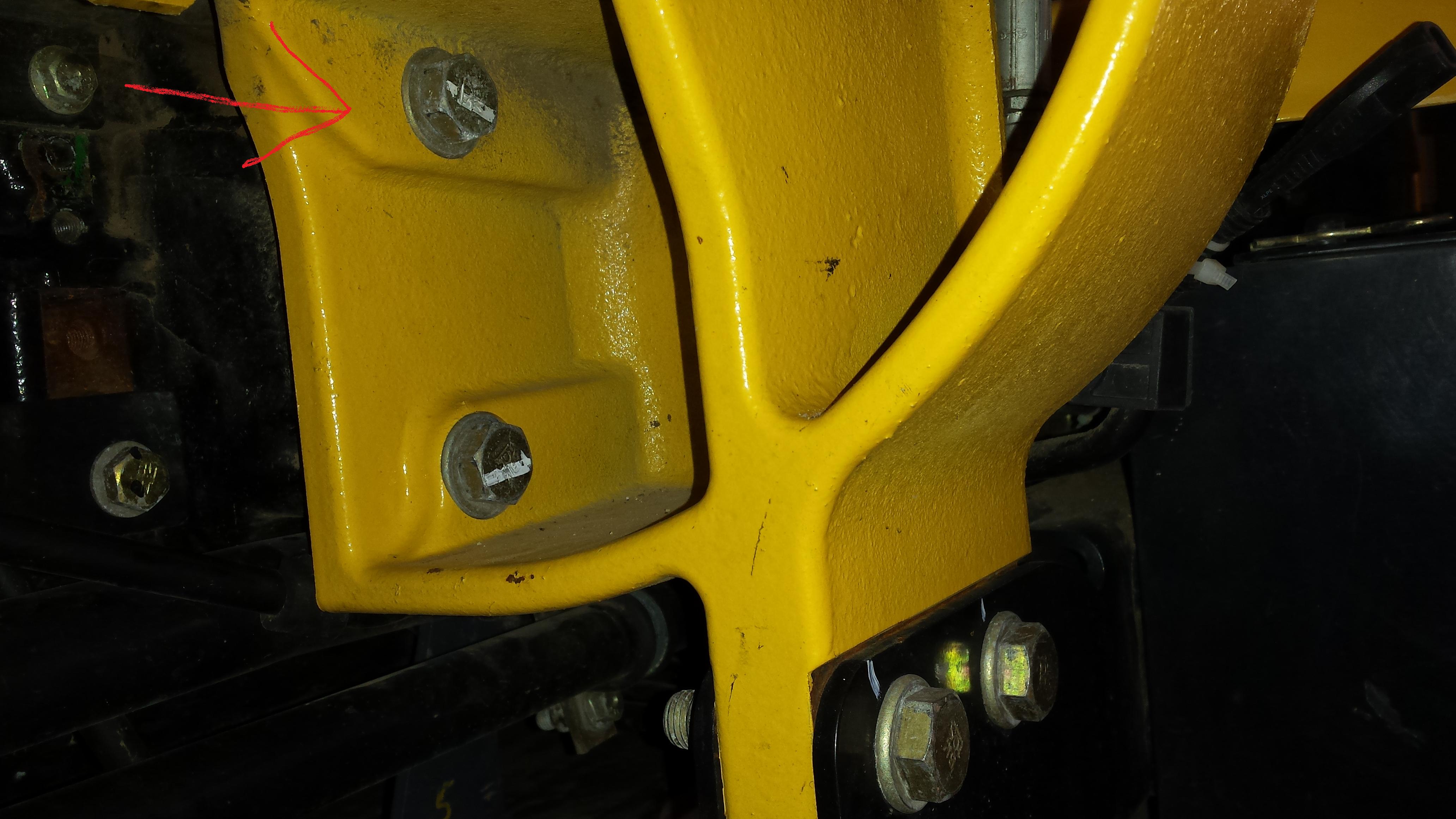 Loader John Deere 110 TLB Loader Boom Piston Hard Lines