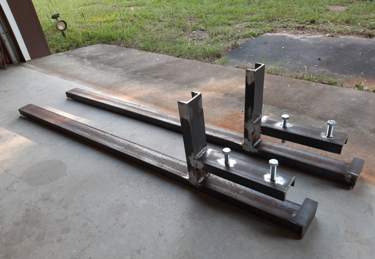 DIY FEL bucket forks