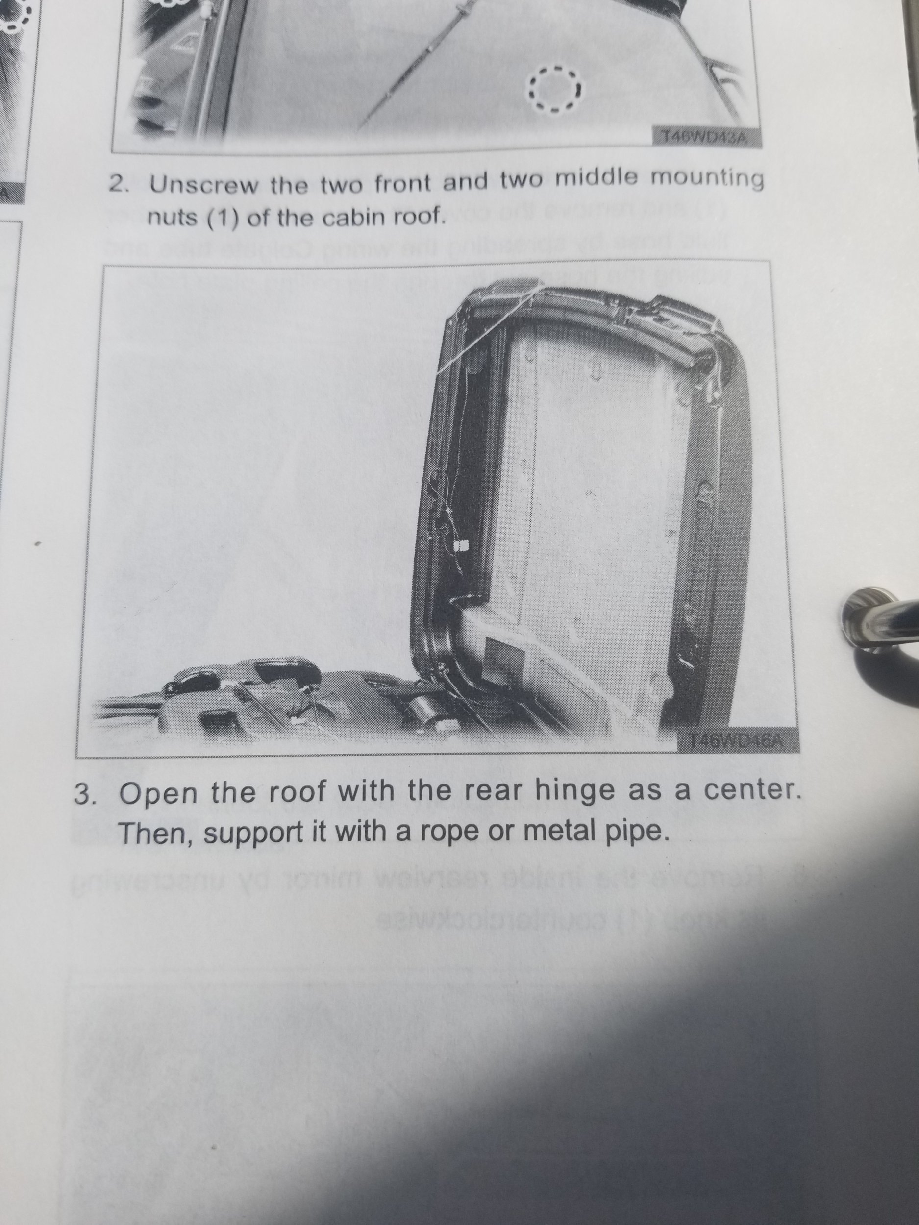 DK45SC Cab Liner Mice!