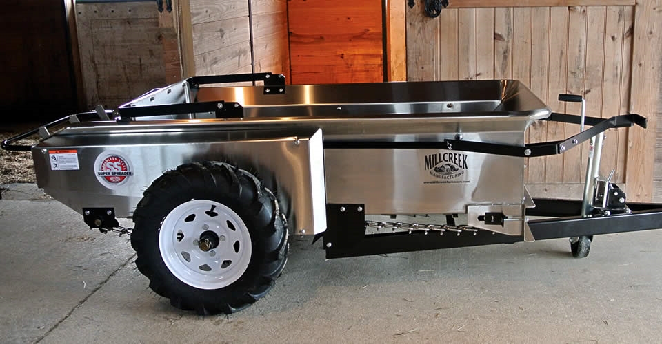 Compact Tractor Manure Spreaders