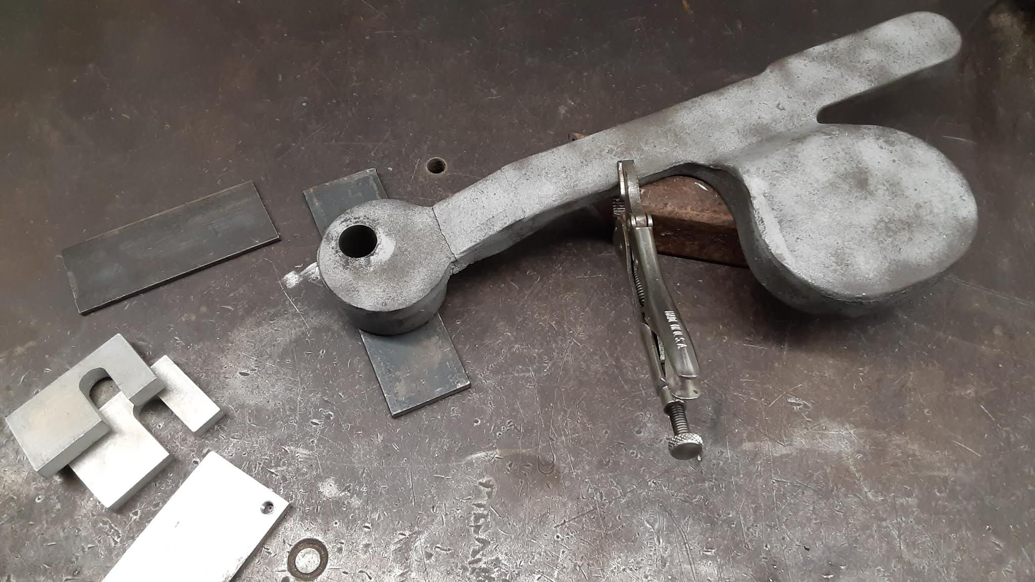 One way to repair cast iron.