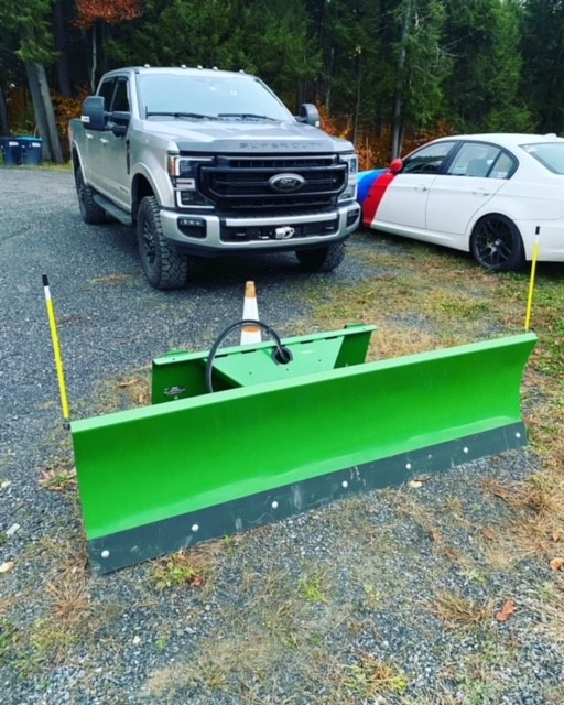 Snow Blade Markers Installed