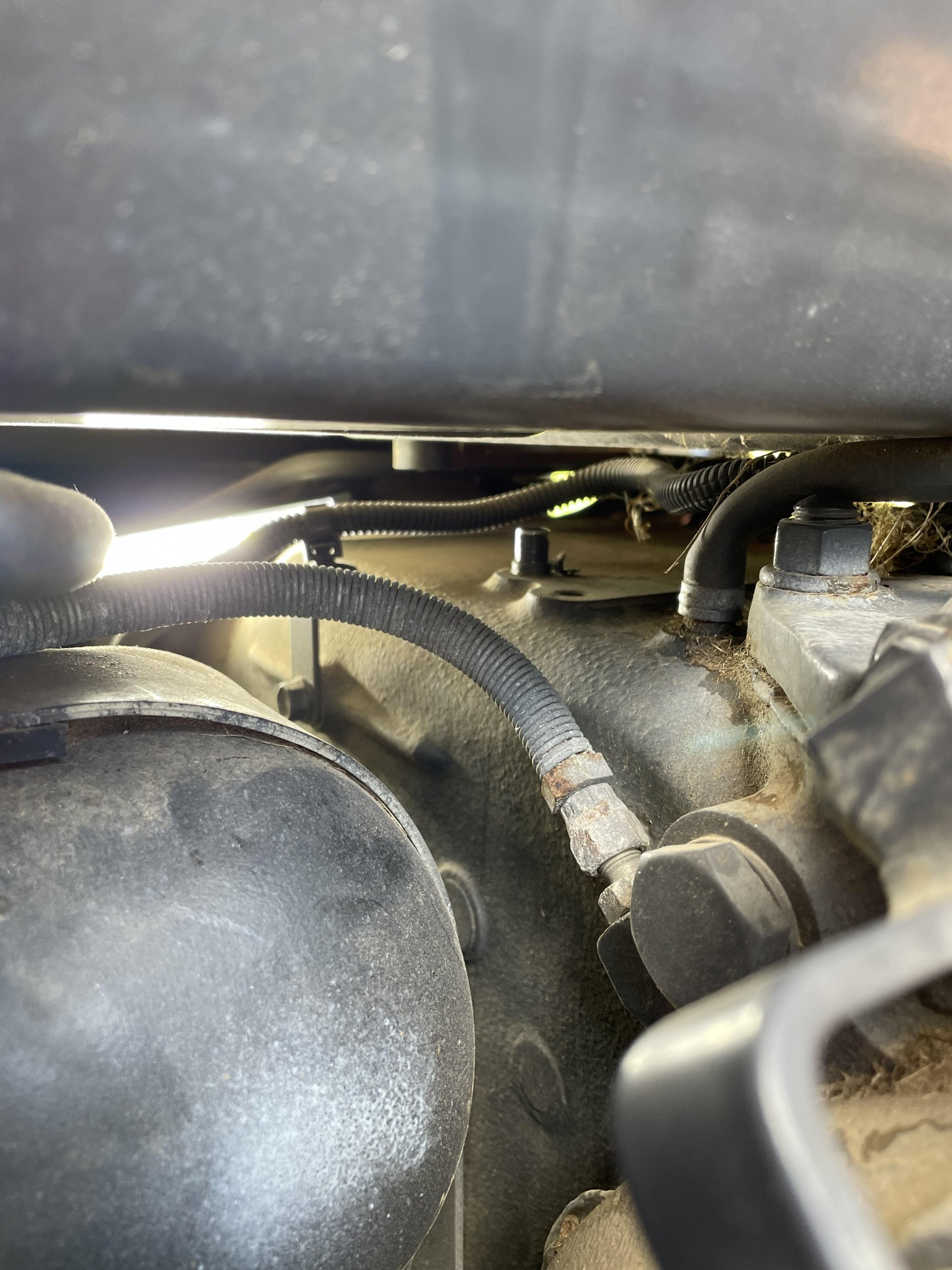 Suddenly I have too much hydraulic fluid in my m8560? Page 2