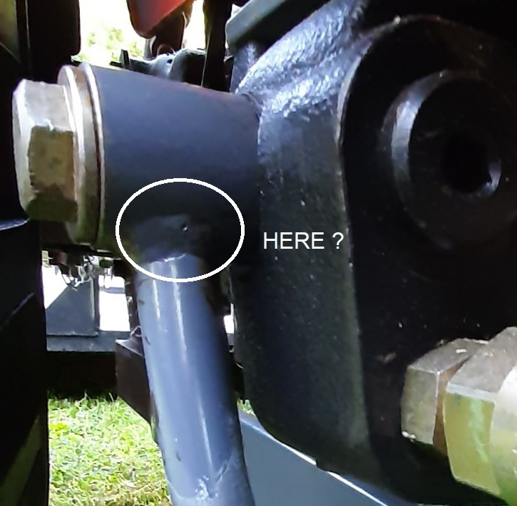 Hydraulic Leak Kioti DK35 SE