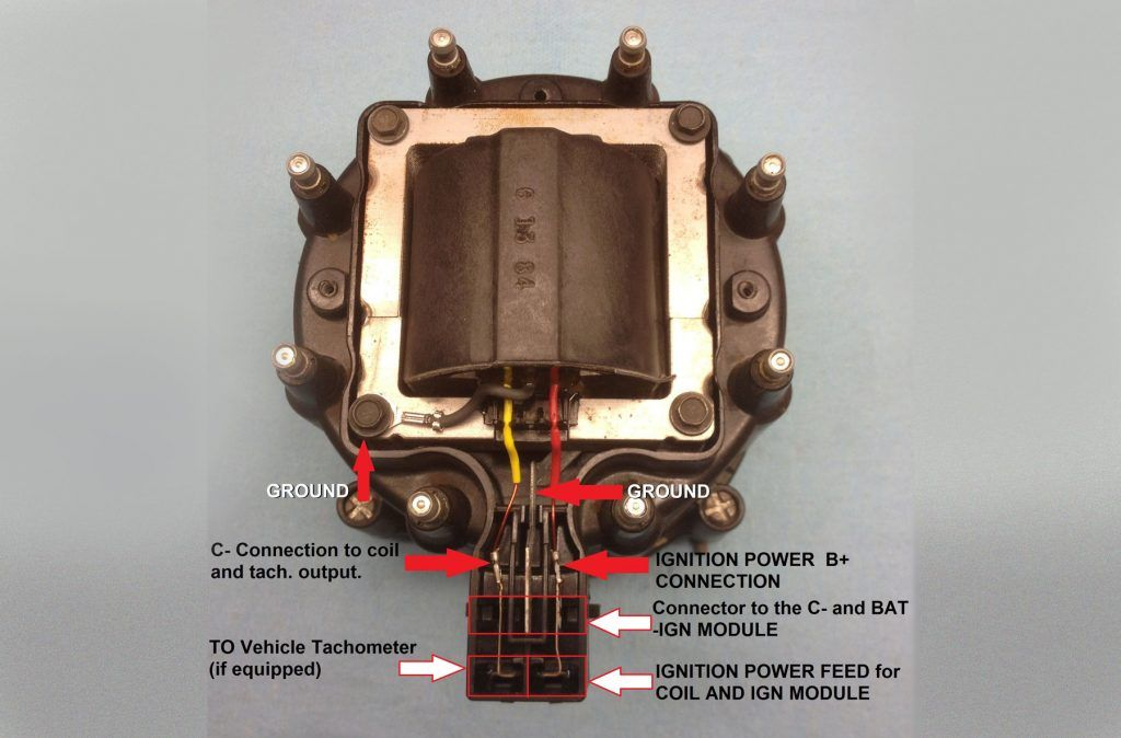 GM 4 Pin HEI Distributor Assembly Assembly