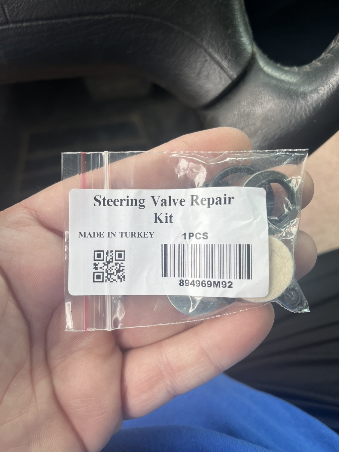 1998 Massey Ferguson 231 Power Steering Control Valve Rebuild Kit