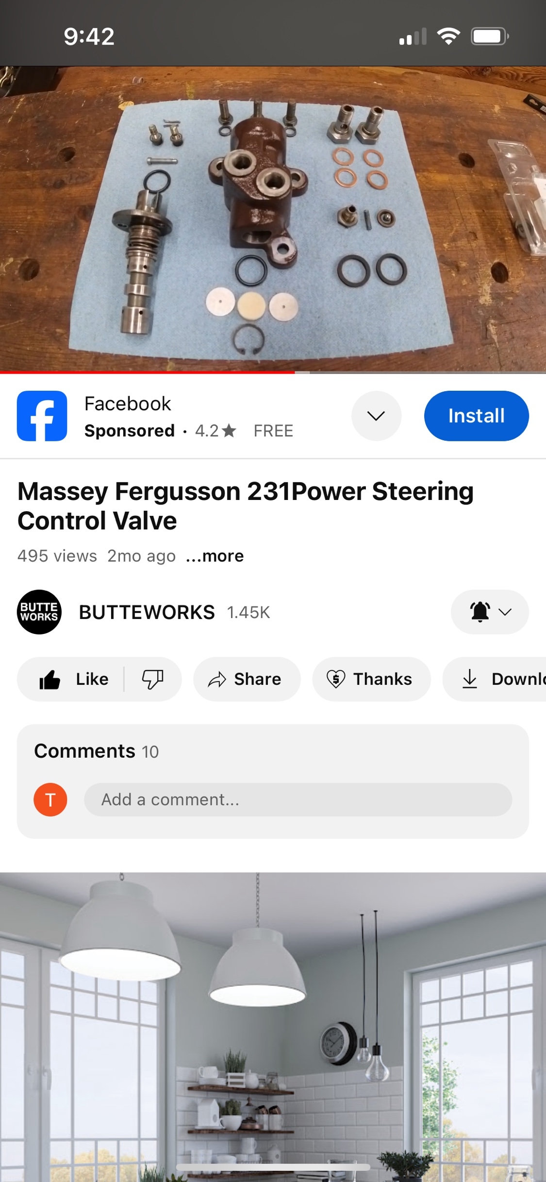 1998 Massey Ferguson 231 Power Steering Control Valve Rebuild Kit