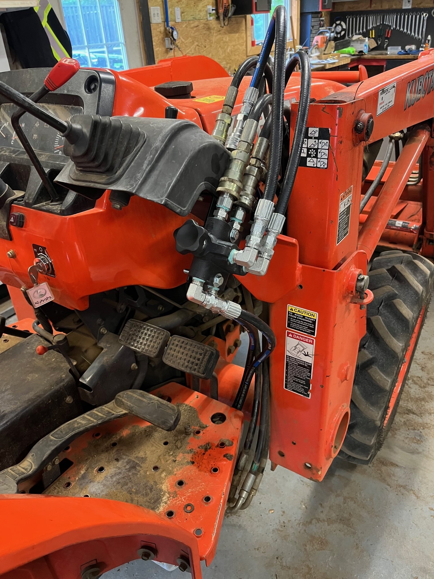 Easy Rear Remotes for Kubota L3400