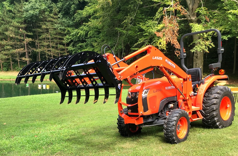 Kubota L2501,L3301,L3901 Grapple Gallery