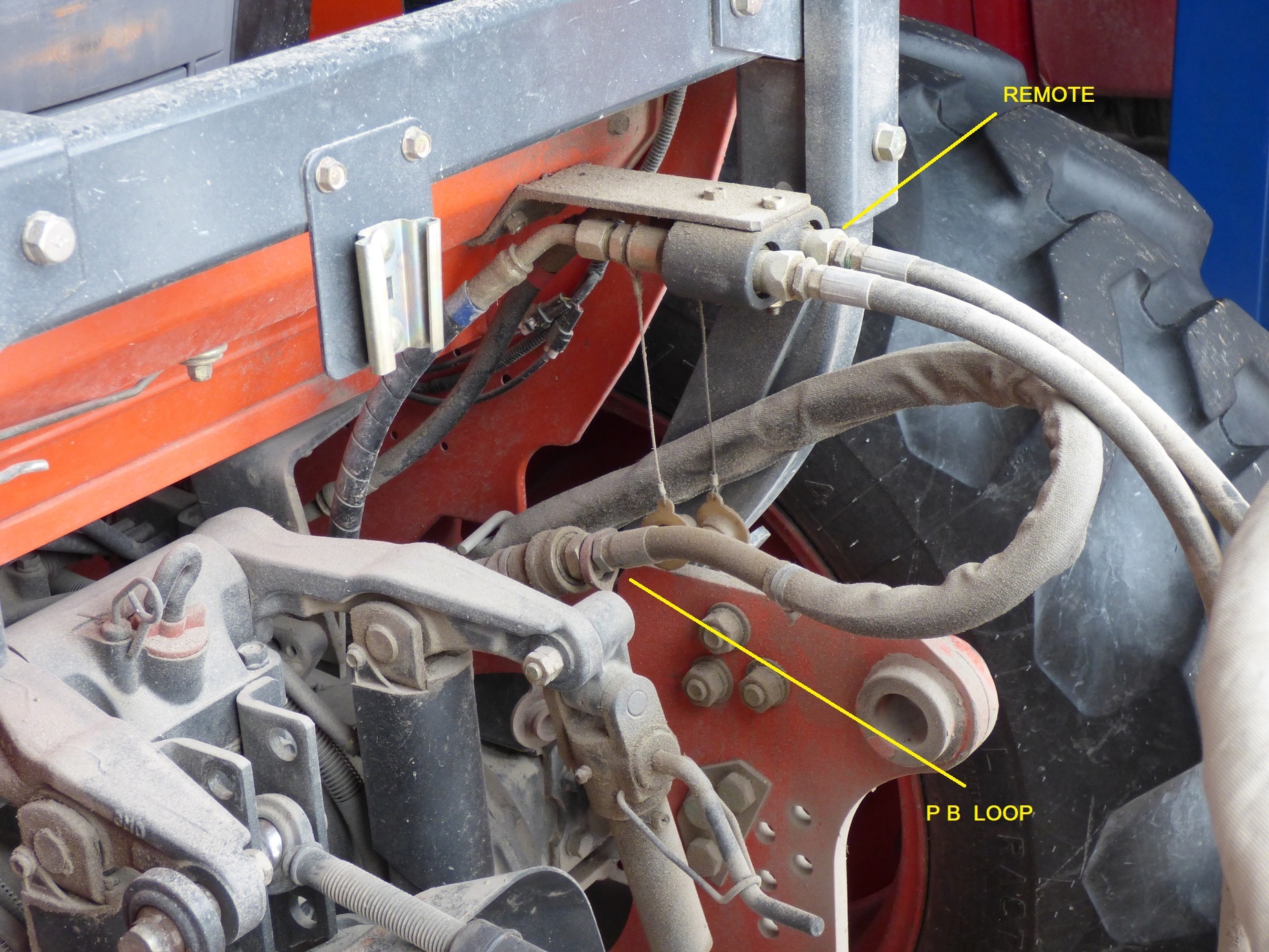 kubota backhoe hydraulics