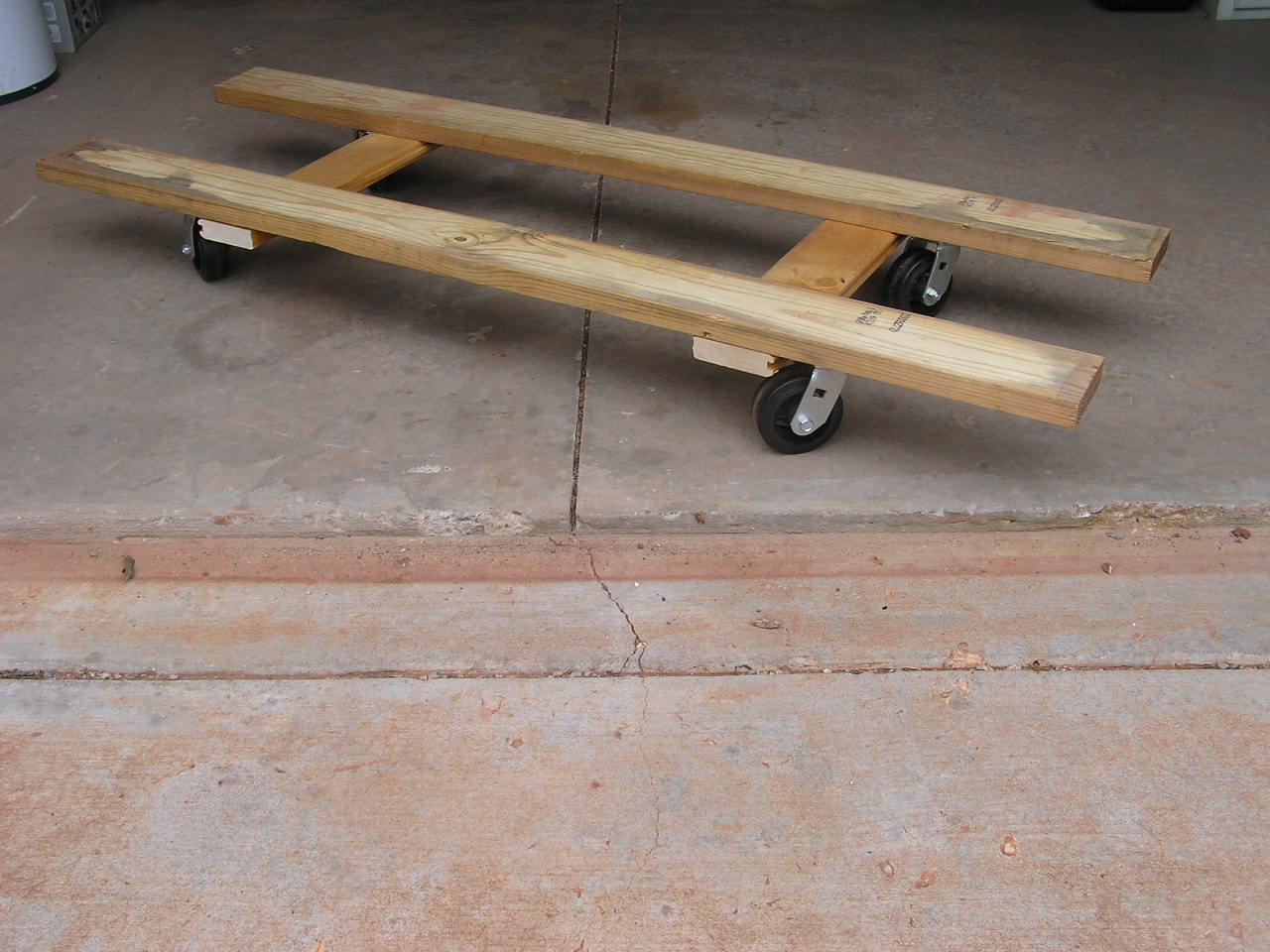 DIY Tractor implement dolly heavy duty 2400lbs