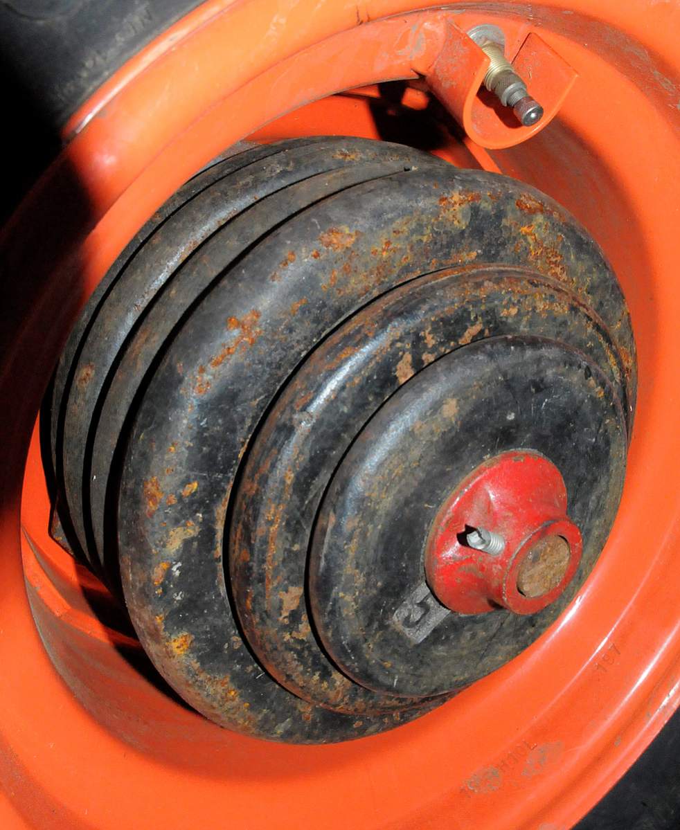 Homemade Garden Tractor Wheel Weights Fasci Garden