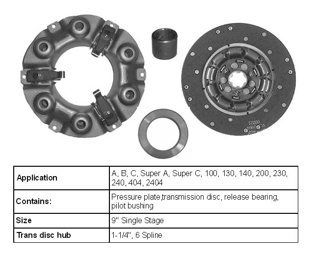 Tractor Parts Farmall clutch kits from Restoration Supply Tractor Parts