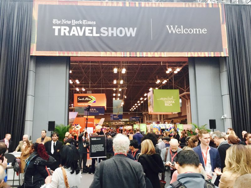 NY Times Travel Show Tips and Highlights Tracy's New