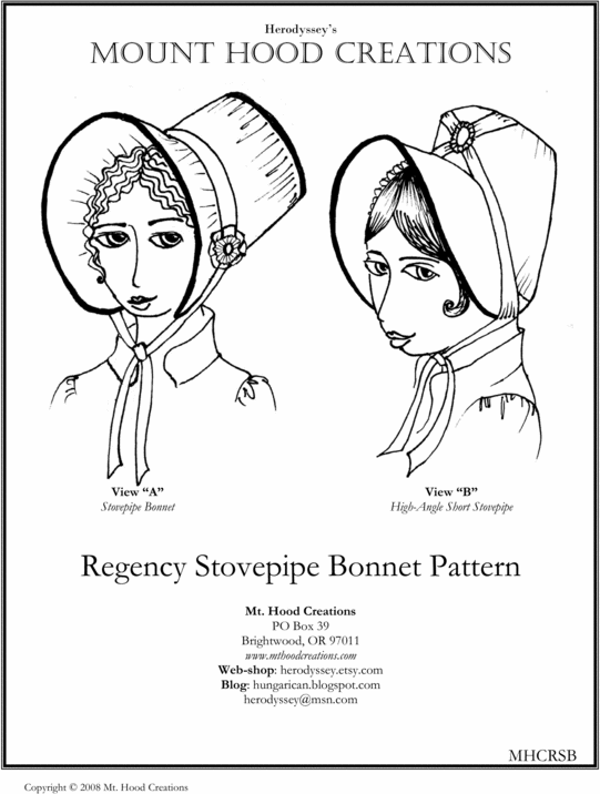 Regency Stovepipe Pattern Download Misc.