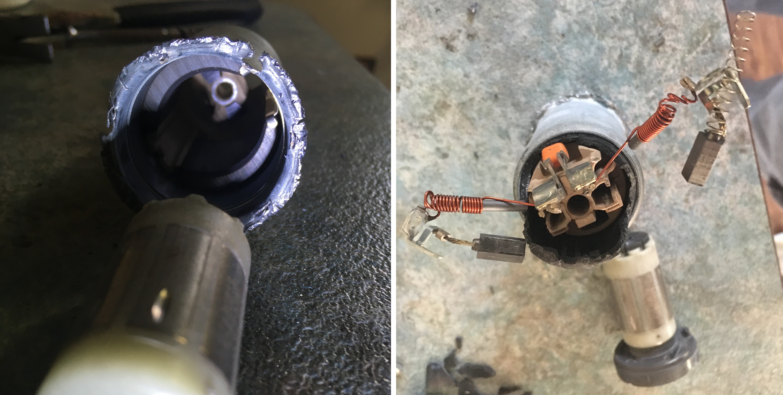 Weak fuel pump disassembly and diagnosis