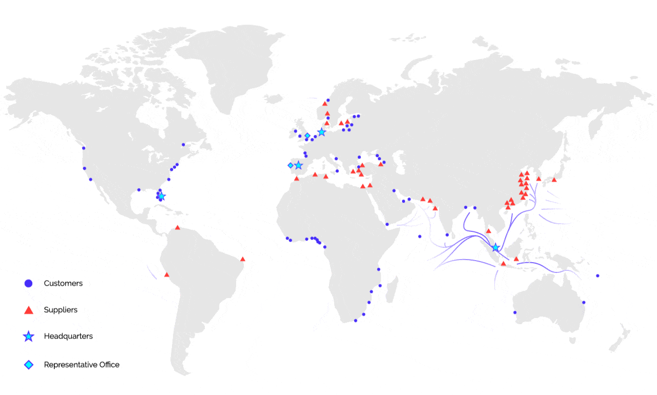 Locations Tradeland Group