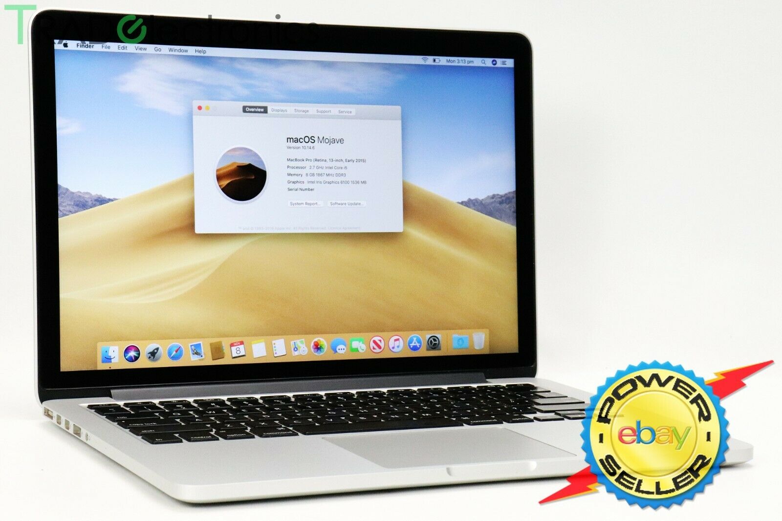 MacBook Pro Early 2015 13" Trade in Old Laptop Buy Sell Used Laptop