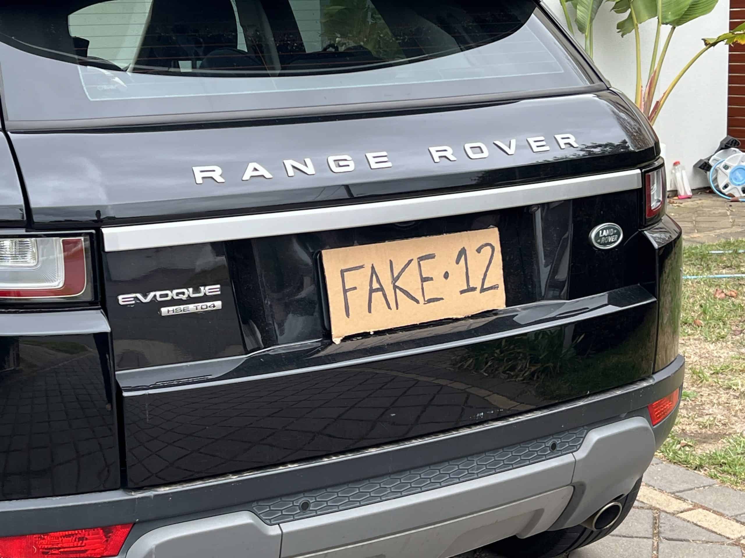 Can I make my own number plates? TradeMate