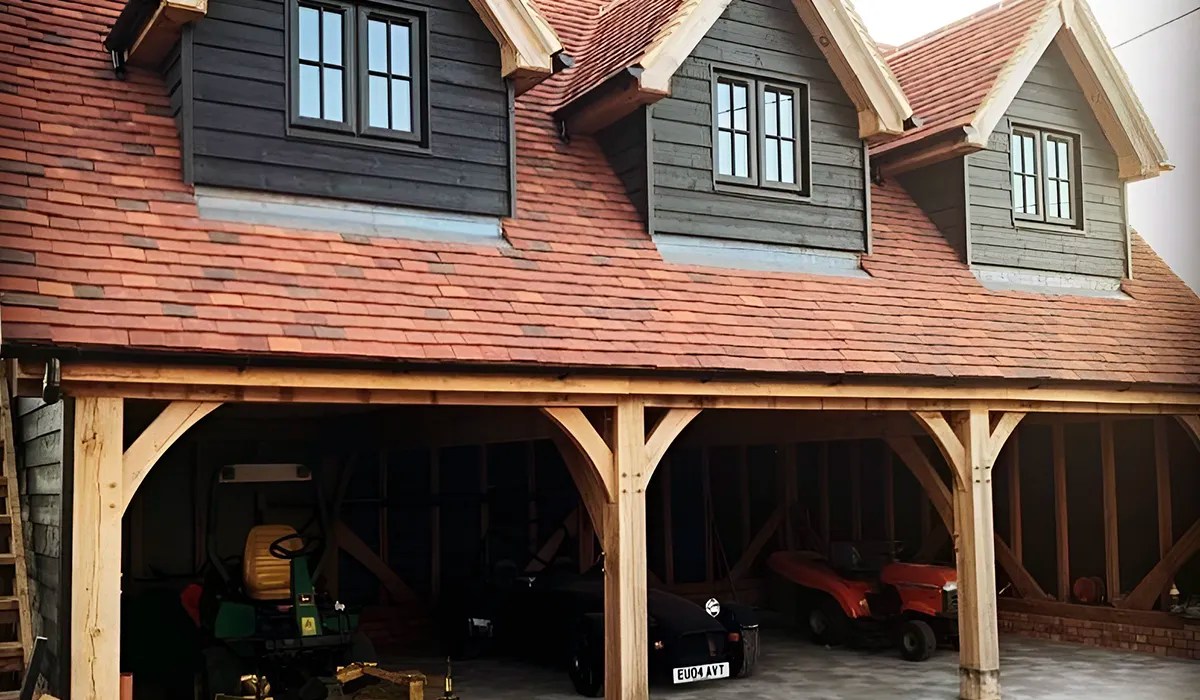 Three Bay OakFrame Garage Kits At Trade Prices Get A Quote Trade