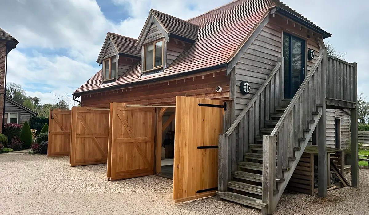 Three Bay OakFrame Garage Kits At Trade Prices Get A Quote Trade