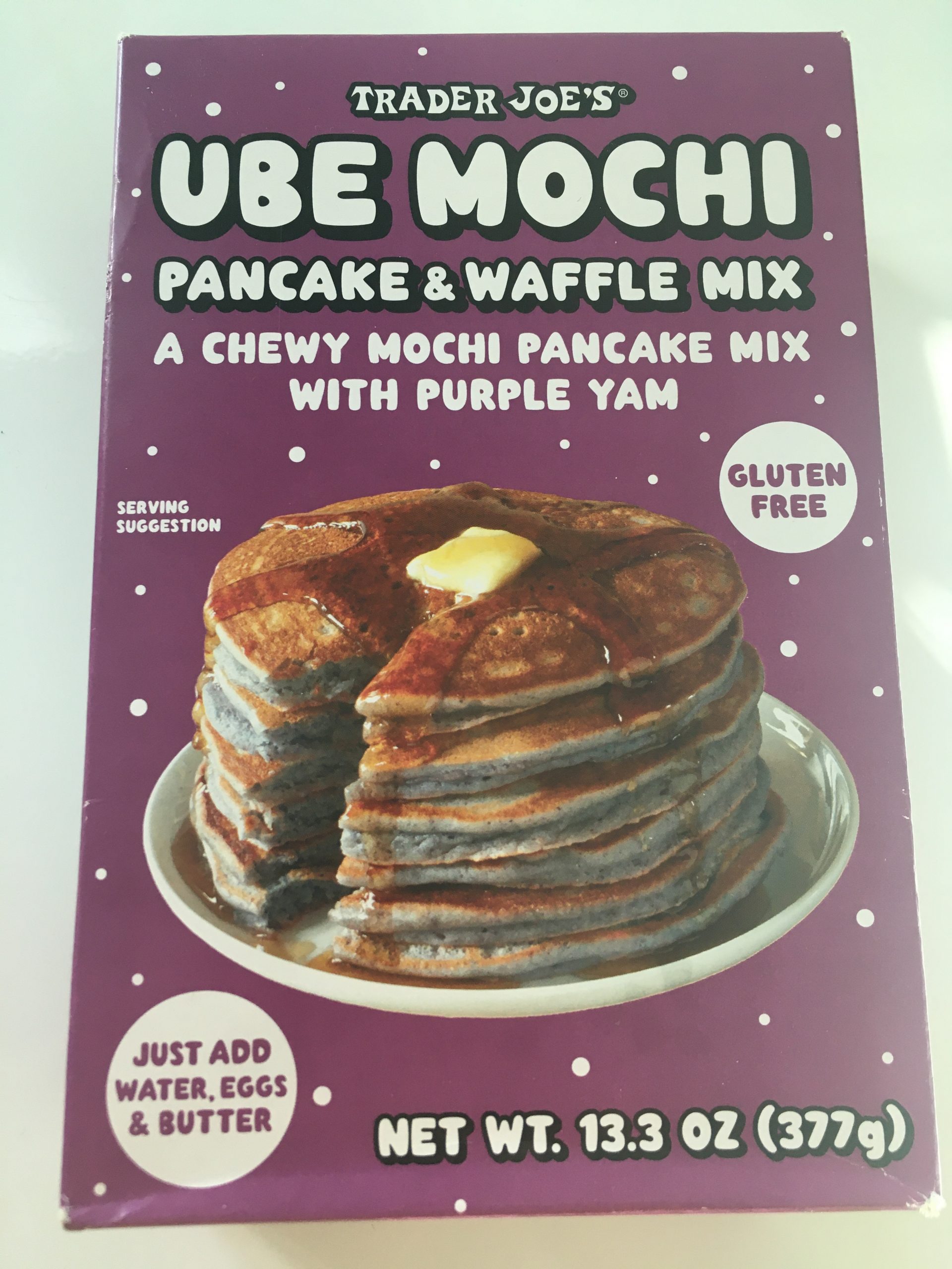 Ube Mochi Pancakes, Trader Joe's Gluten Free Mix Trader Joe's Reviews
