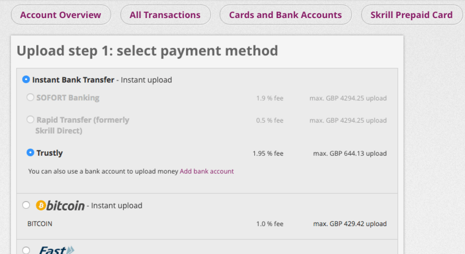 Skrill The Home of Forex & Binary Options Trading
