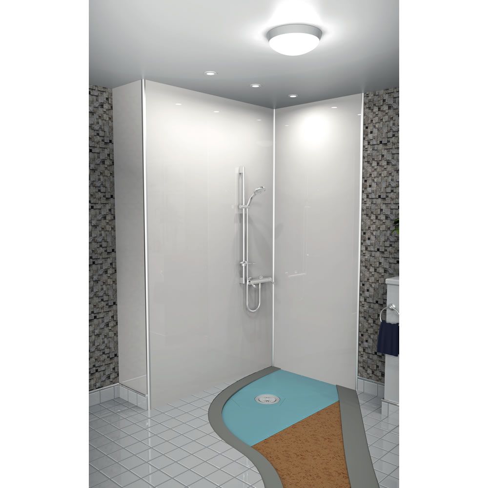 AKW Tuff Form8 Wetroom Floor Former Tray 1500x1200x22mm