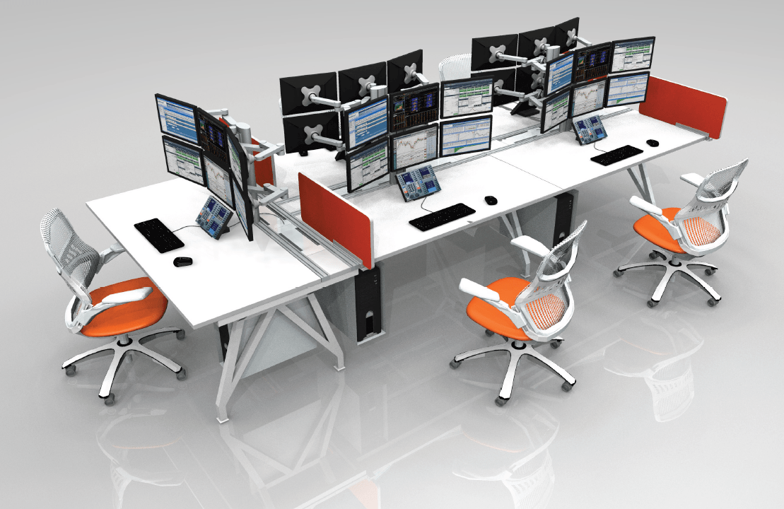 Wall Street Trading Desks