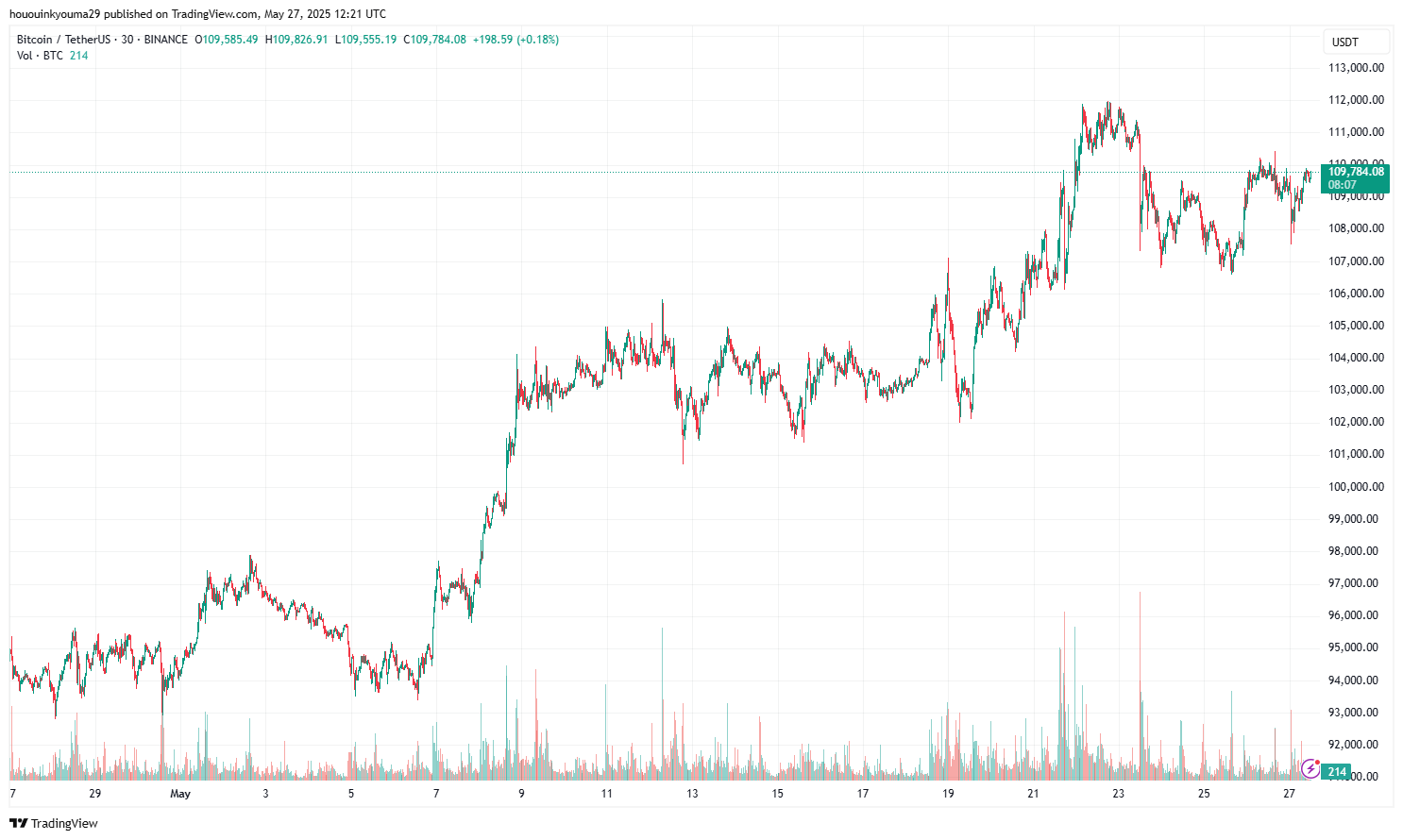 Bitcoin Price Chart