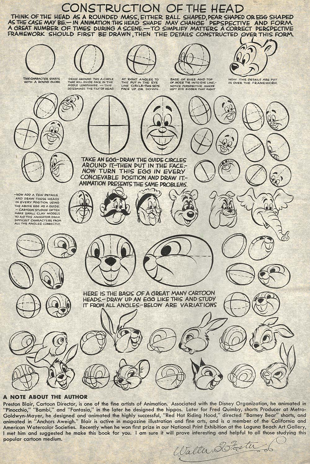 Advanced Animation by Preston Blair (1947) Traditional