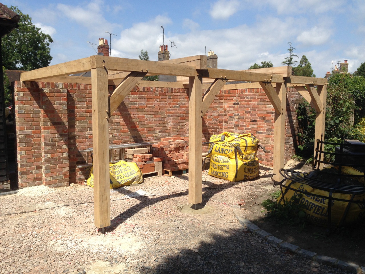 Oak Framed Carport Tradoak Case Study