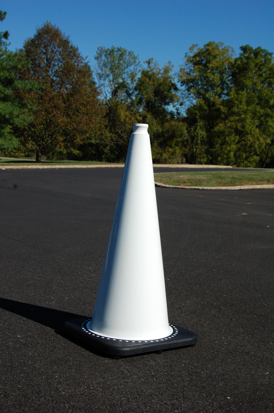 28" White Traffic Cones Traffic Safety Store