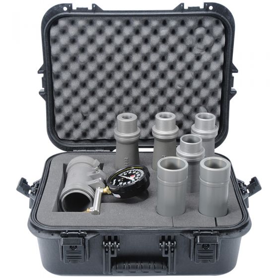 Akron Apparatus flow test kits 2 1/2” High Flow (65 mm) Flow Test Kit