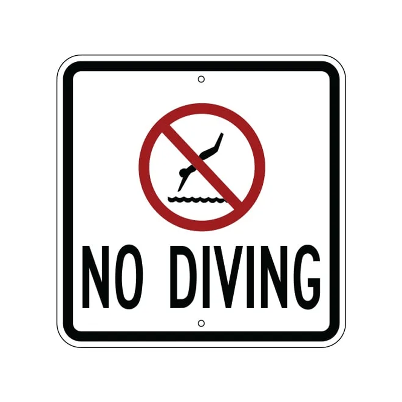 Aluminum No Diving