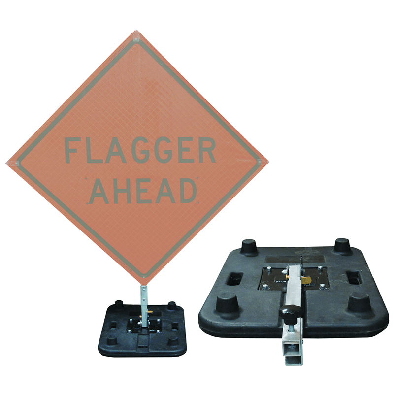 Intrepid Rubber Base Sign Stand (for RollUp