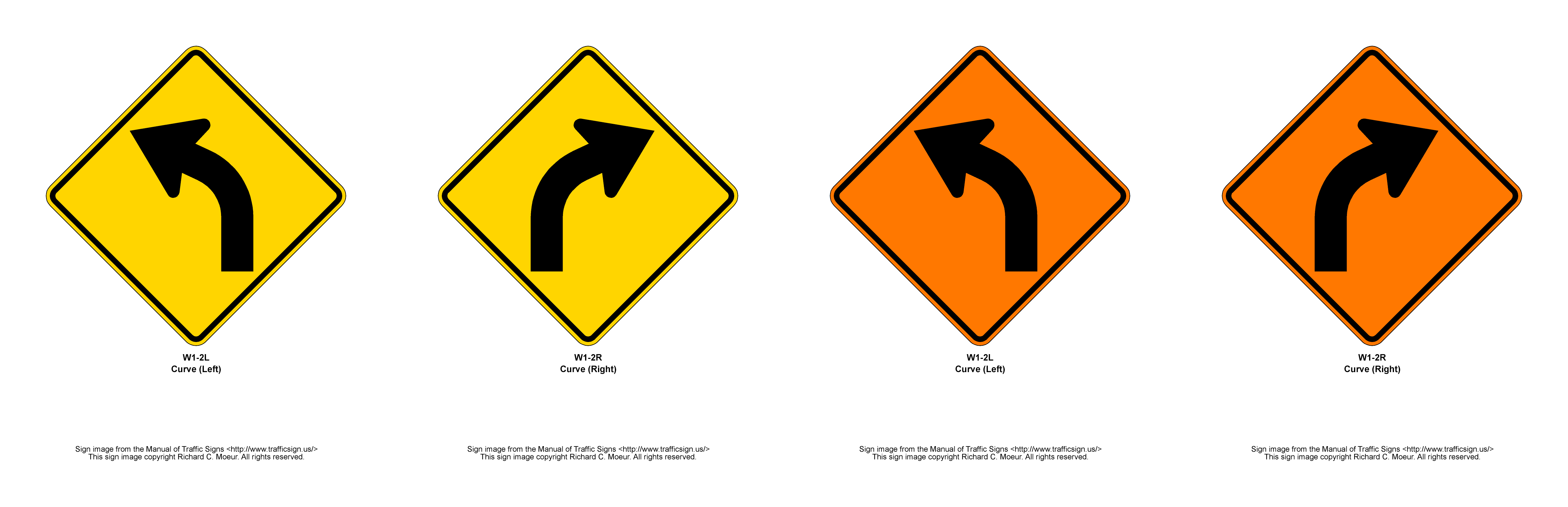 Curved Arrow Road Sign Meaning Free Template PPT Premium Download 2020