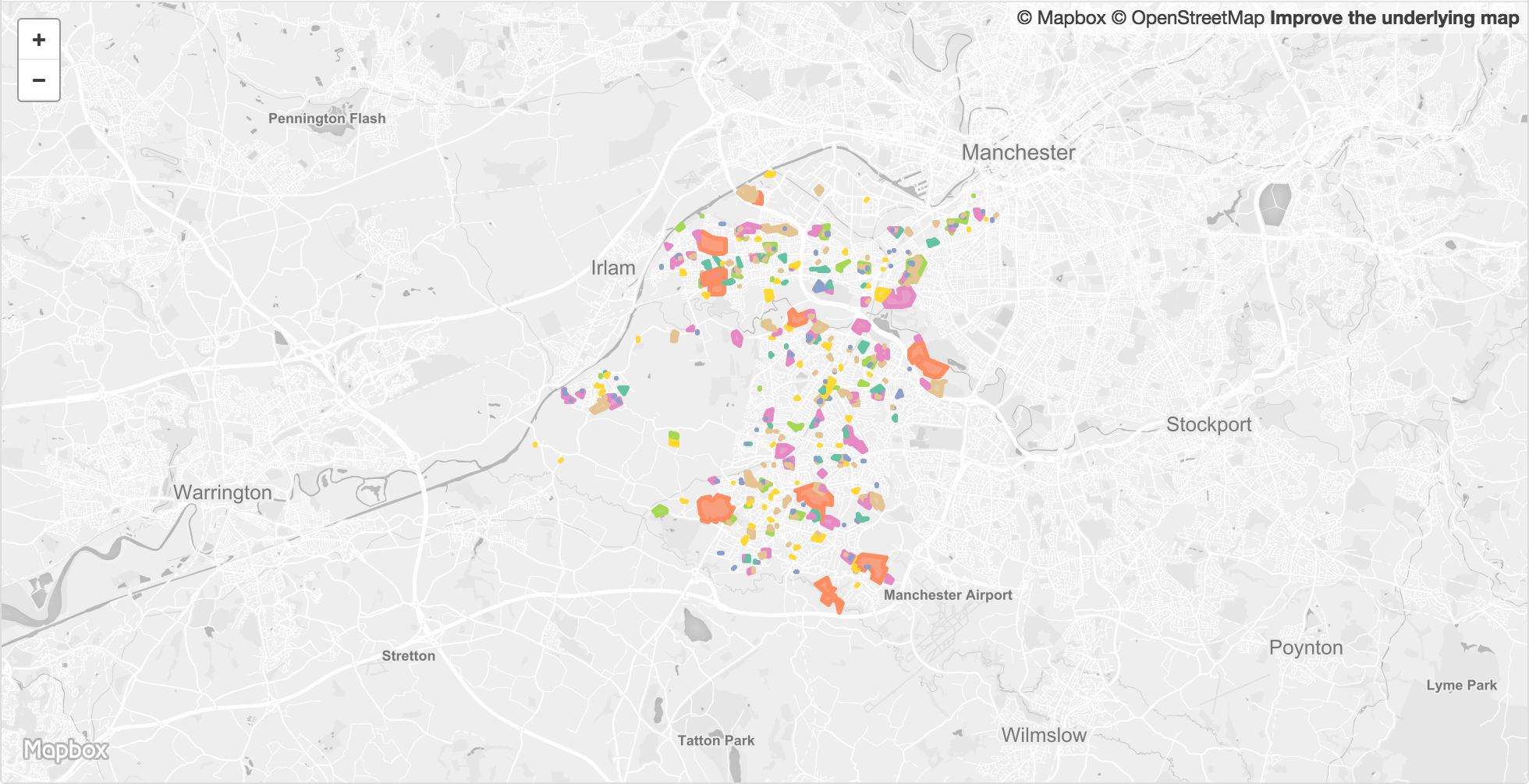 Trafford Data Lab Data